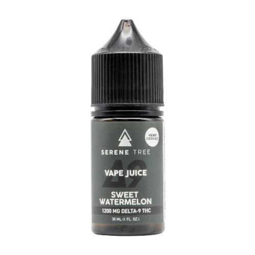 Serene Tree Delta-9 THC Karpuz Aromalı Vape Likit | 1200mg THC